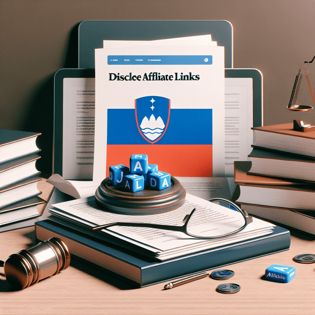 Kako legalno razkriti affiliate povezave po slovenski zakonodaji