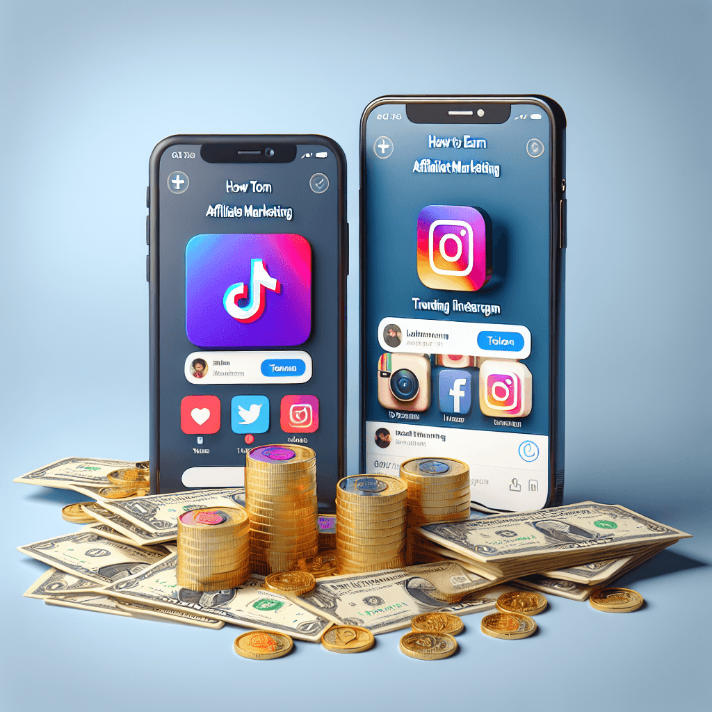 Kako zaslužiti z affiliate marketingom na TikToku in Instagramu