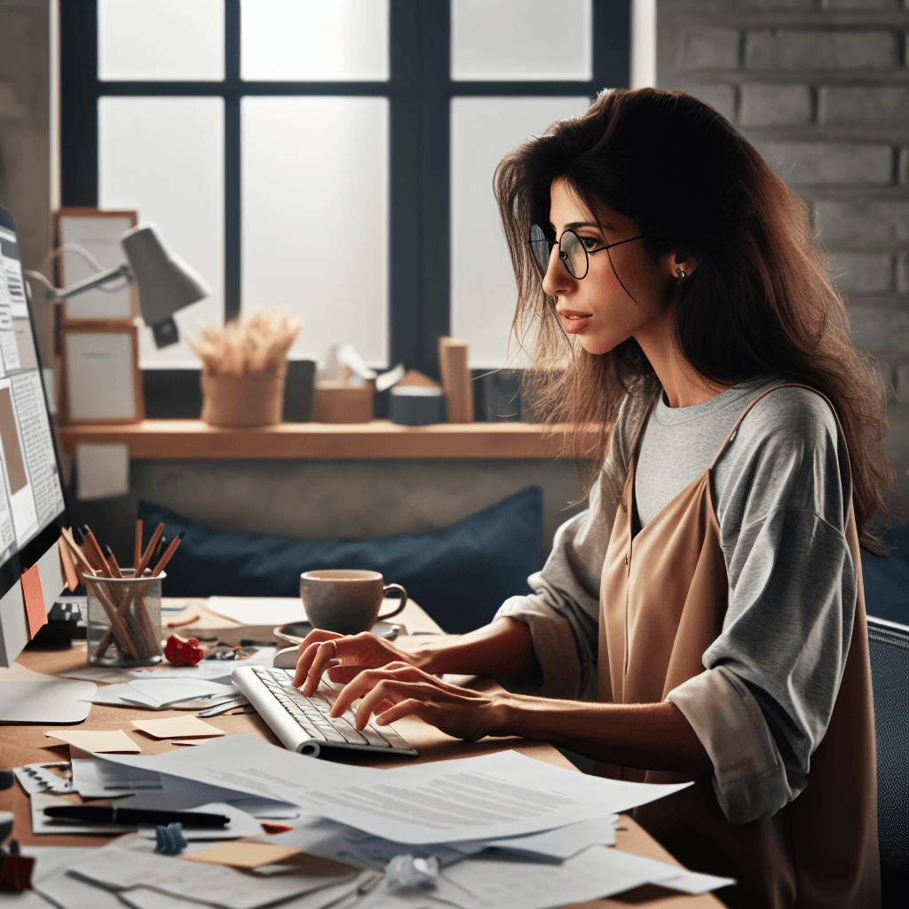 freelancer ob računalniku